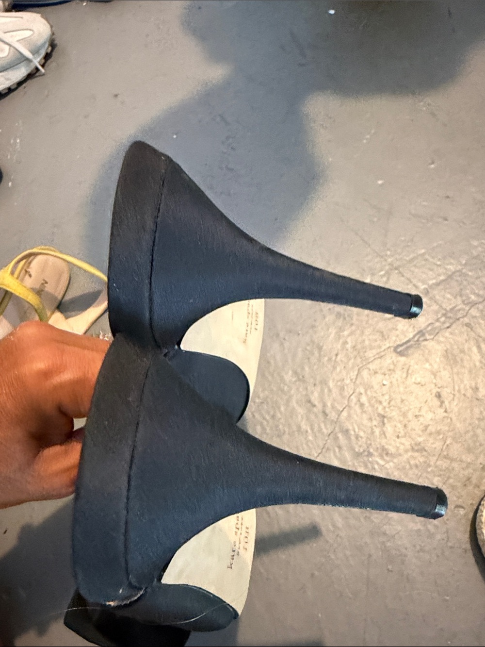 kate spade Black Bow Pointed-Toe Slip-On Mules - Picture 10 of 12